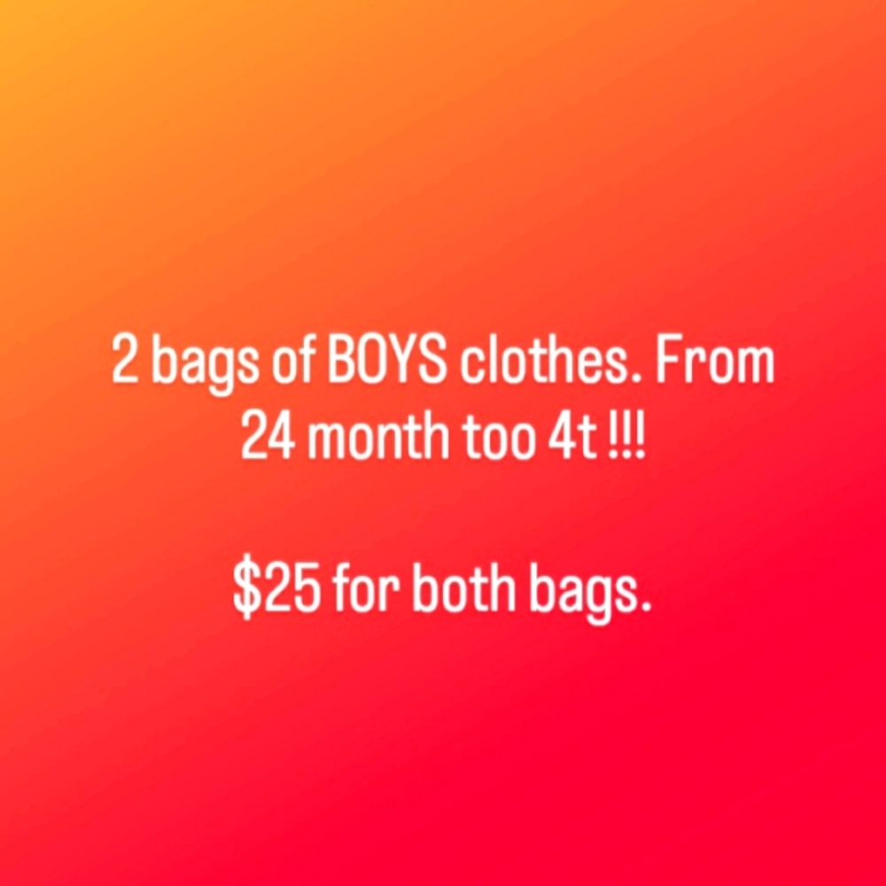 Boys clothes